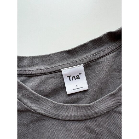 Lot of 2 Aritzia TNA Cotton T-Shirts - Alpha & Tour T-Shirt, Size S - Picture 13 of 15
